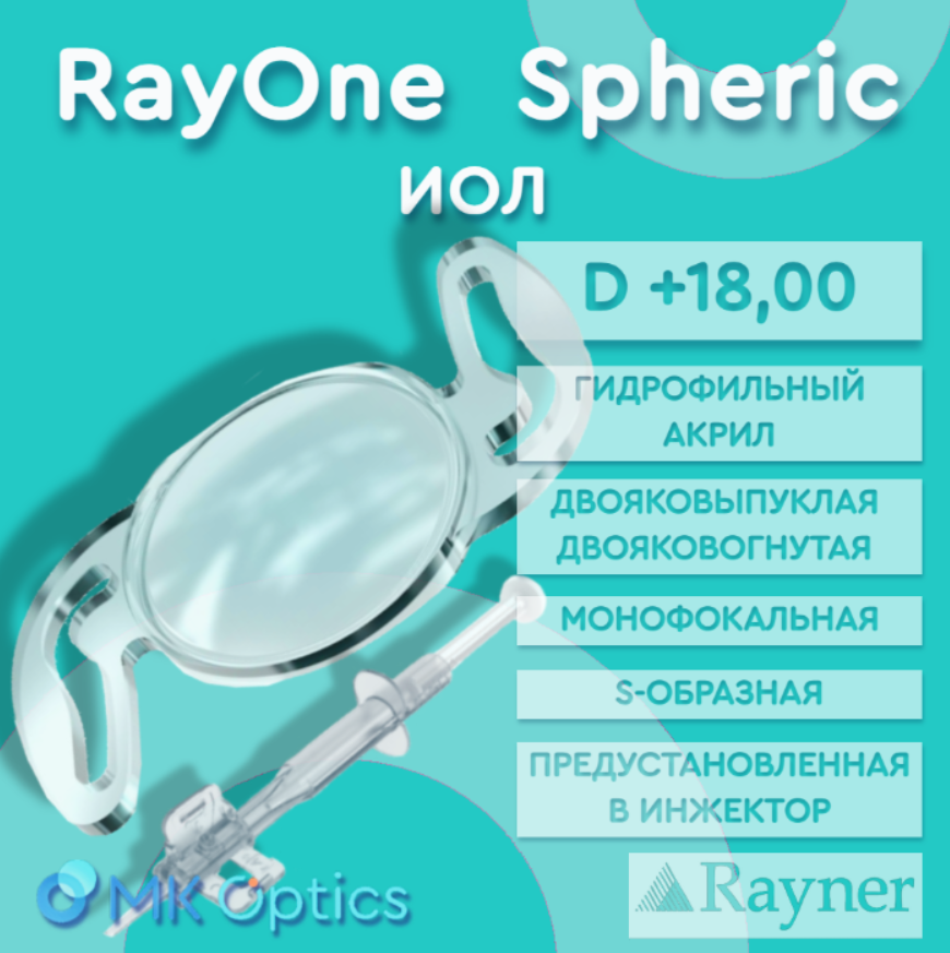 RayOne Spheric D +18,00
