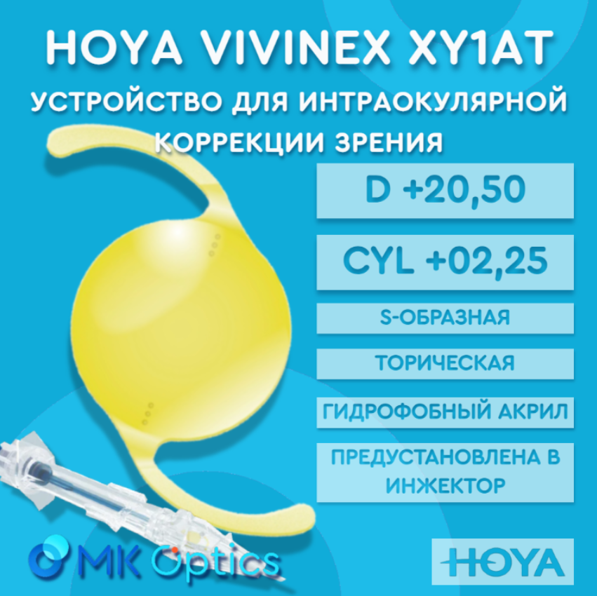 Hoya Vivinex XY1AT D +20,50 cyl +02,25