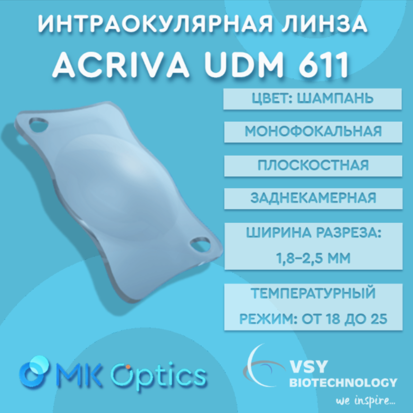 Acriva UDM 611 D +19,00