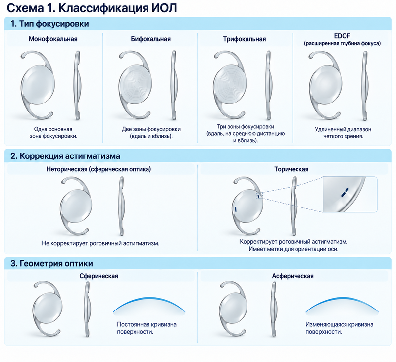 Классификация ИОЛ Классификация ИОЛ